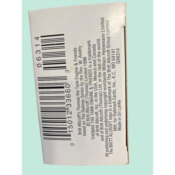 Hallmark 1996 Keepsake Ornament Percy The Small Engine No.6 Thomas & Friends - Picture 5 of 11